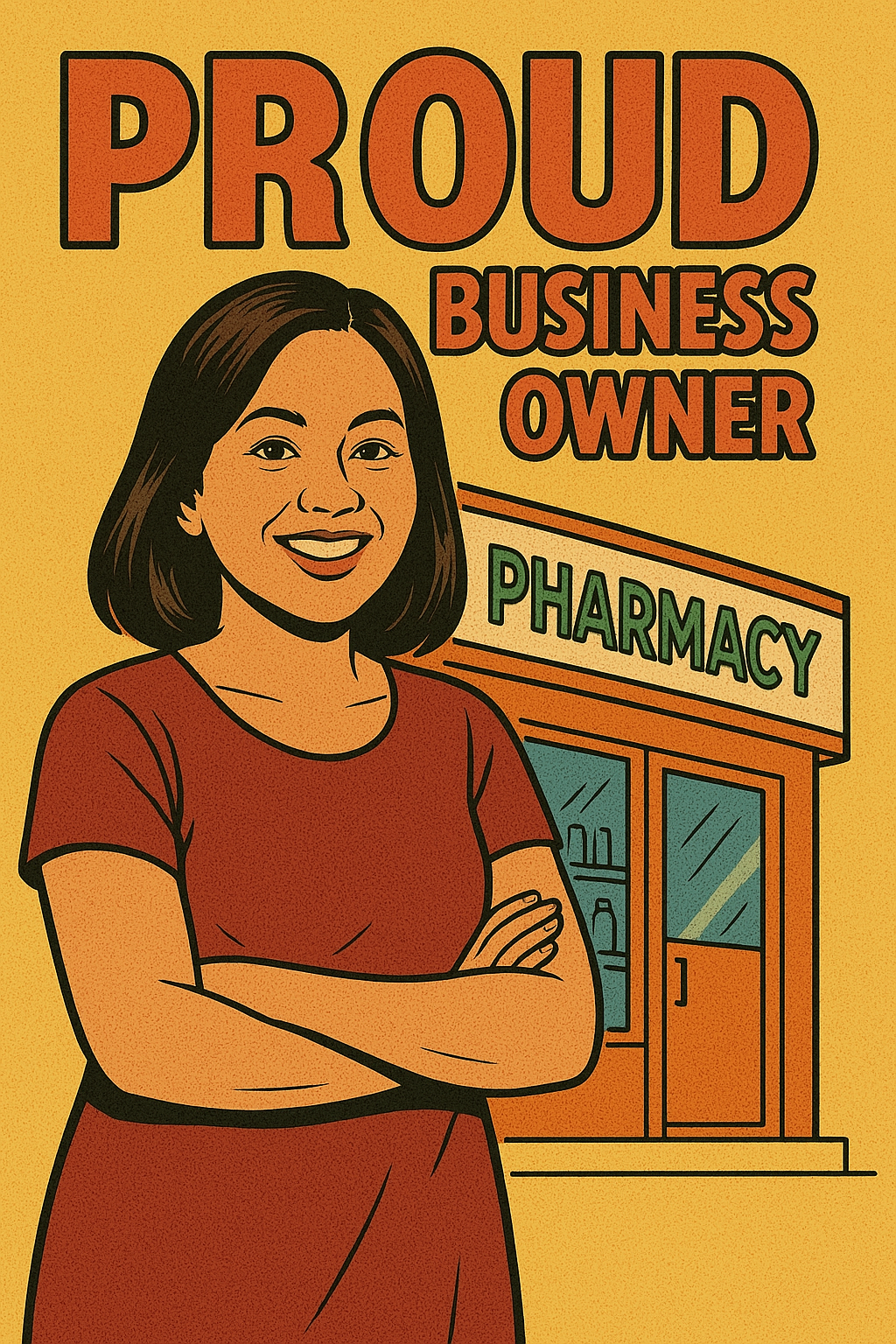 Proud Business owner - woman